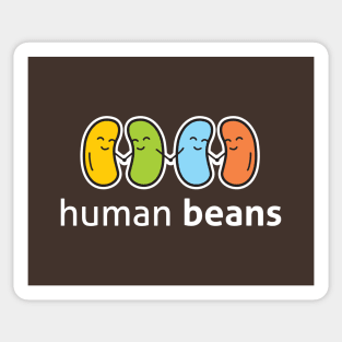 Human beans Sticker